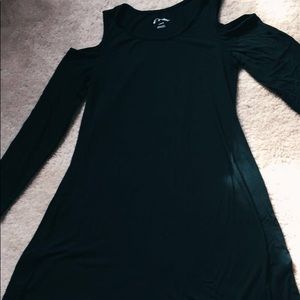 girls art class cold shoulder dress!!